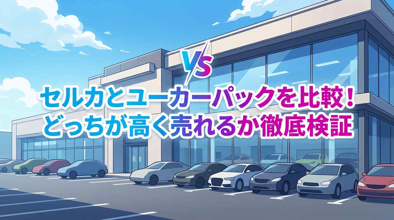 セルカとユーカーパックを7項目で比較！どっちが高く売れるか徹底検証