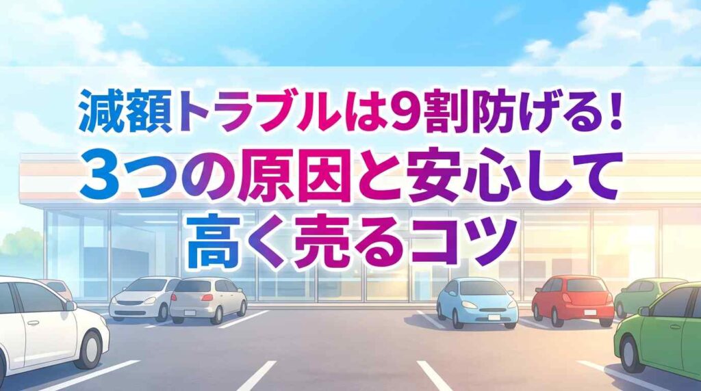ユーカーパックの減額トラブルは9割防げる！3つの原因と安心して高く売るコツ