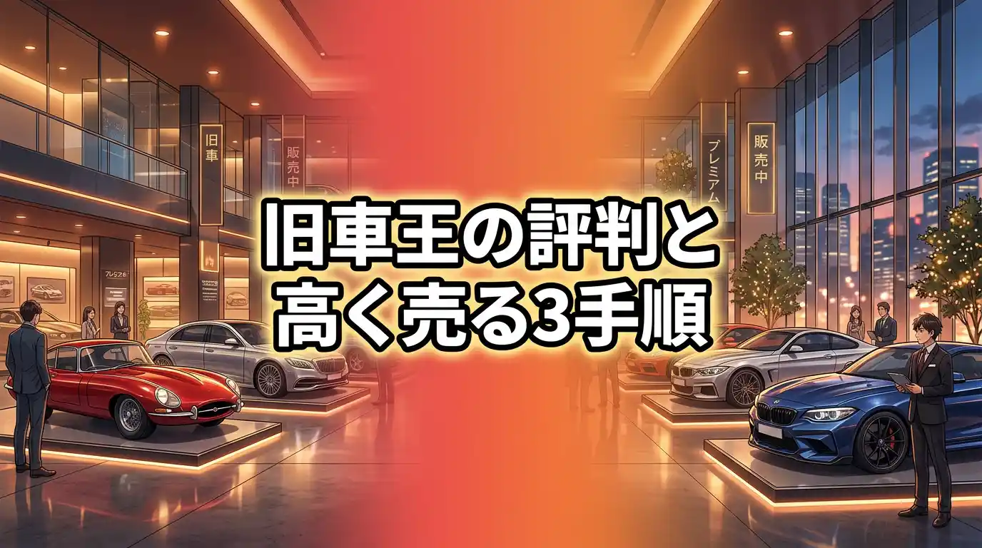 【まず査定】旧車王の買取評判・口コミは良好!高く売る3ステップを解説