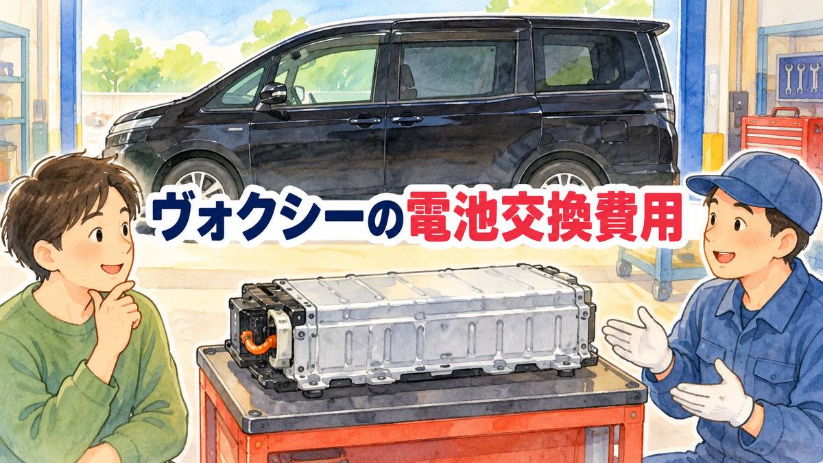 ヴォクシーの電池交換費用