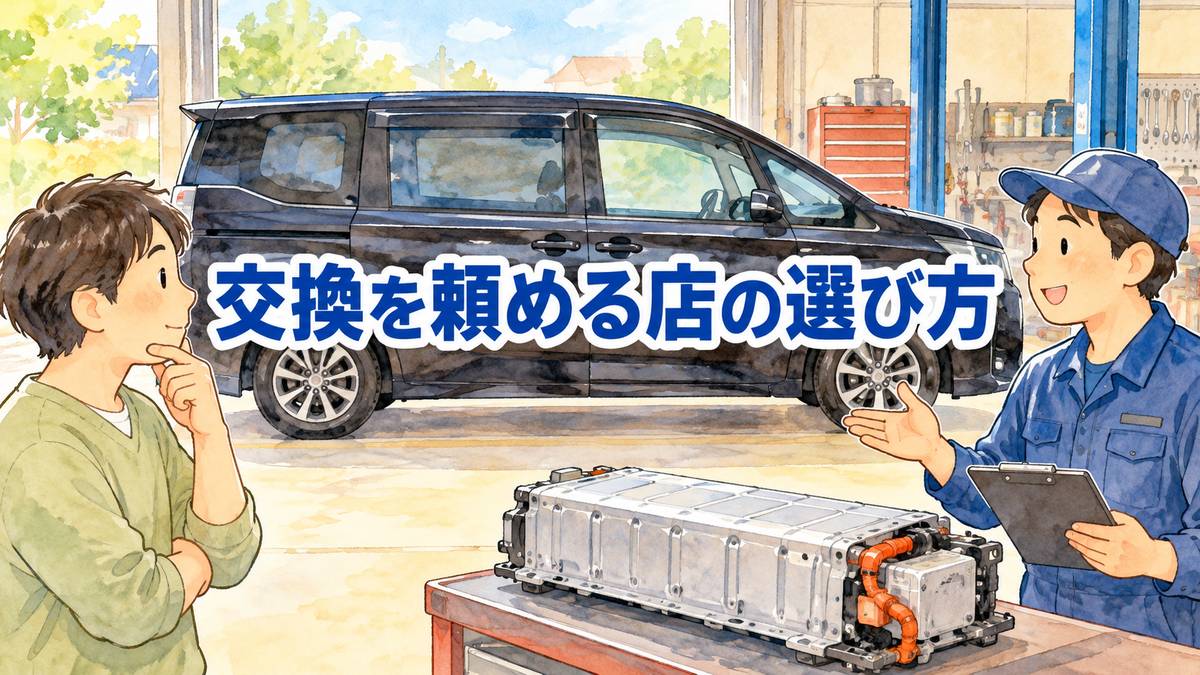 交換を頼める店の選び方