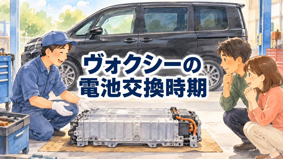 ヴォクシーの電池交換時期