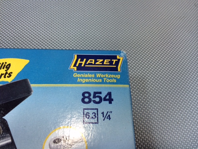ハゼット　ＨＡＺＥＴ　差込角6.35mm　1/4″sq 　ソケットレンチセット 買取対応機器3
