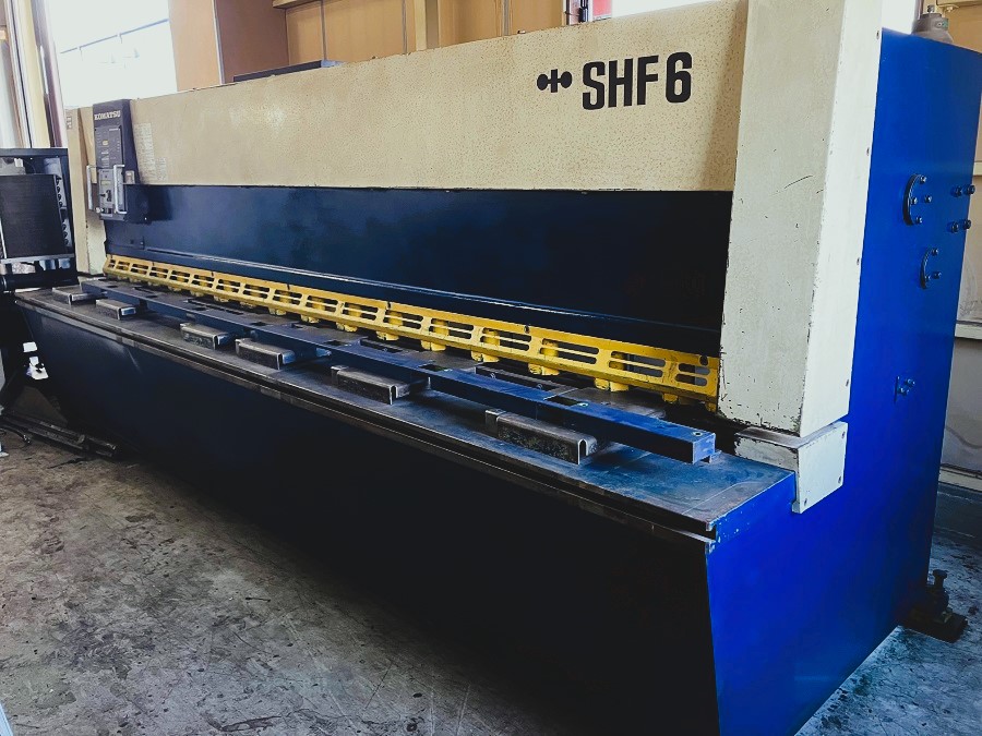 コマツ産機 高速油圧シャーリング SHF6X410 買取対応機器