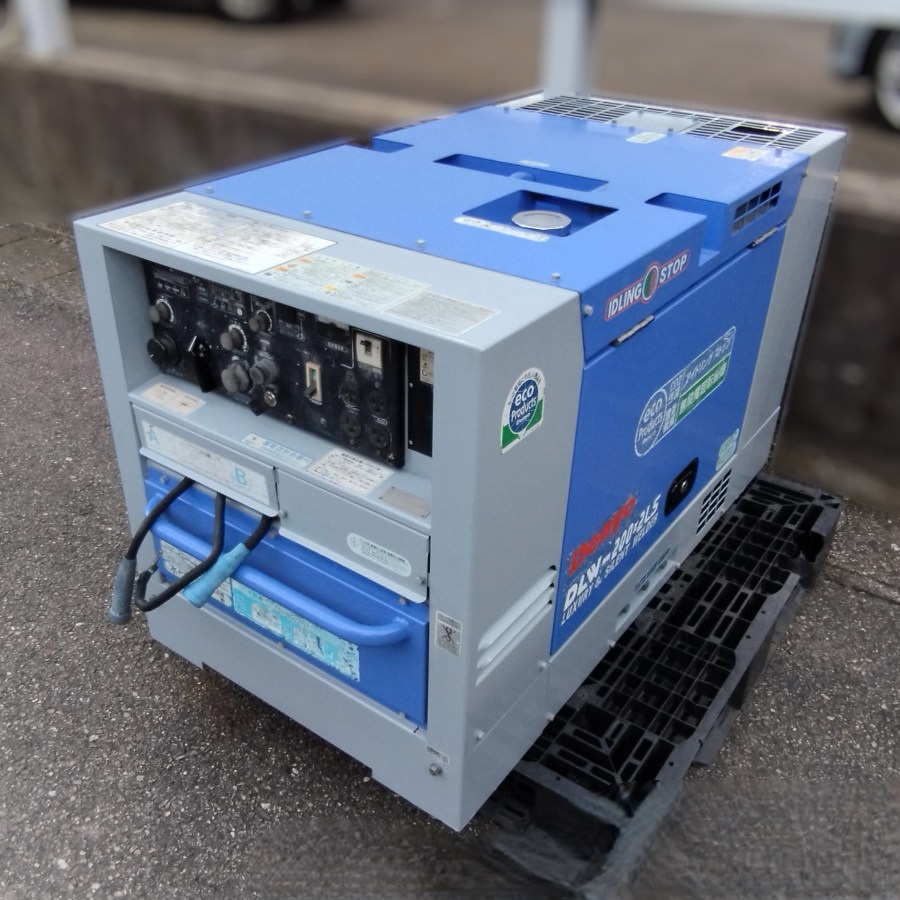 デンヨー エンジン溶接機 DLW-200×2LS