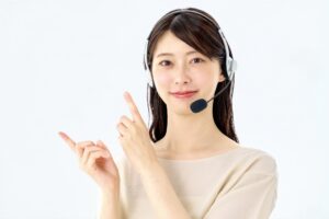 オペレーターの女性