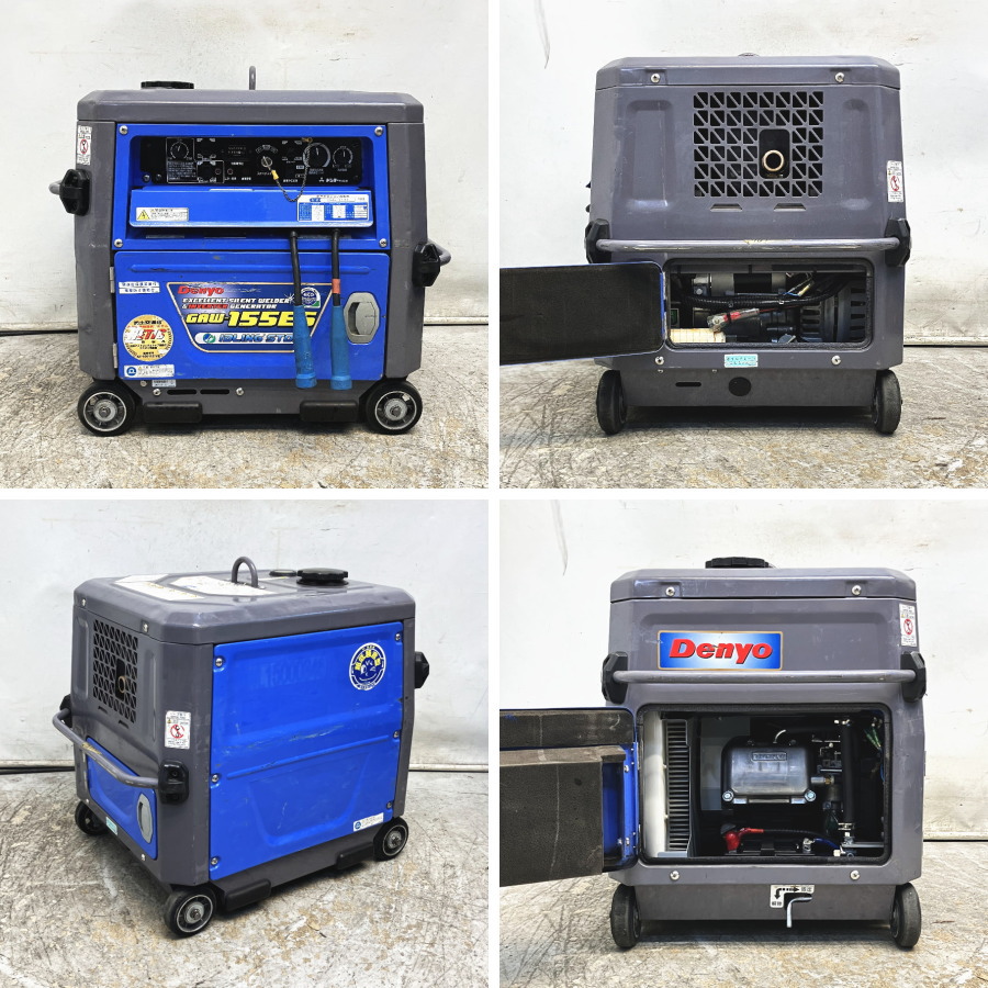 デンヨー エンジン溶接機 GAW-155ES 買取対応機器2