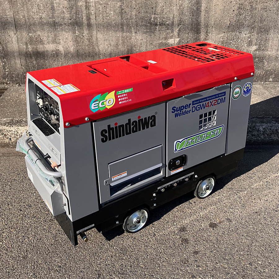 新ダイワ 溶接機兼発電機 DGW4X2DM 買取対応機器