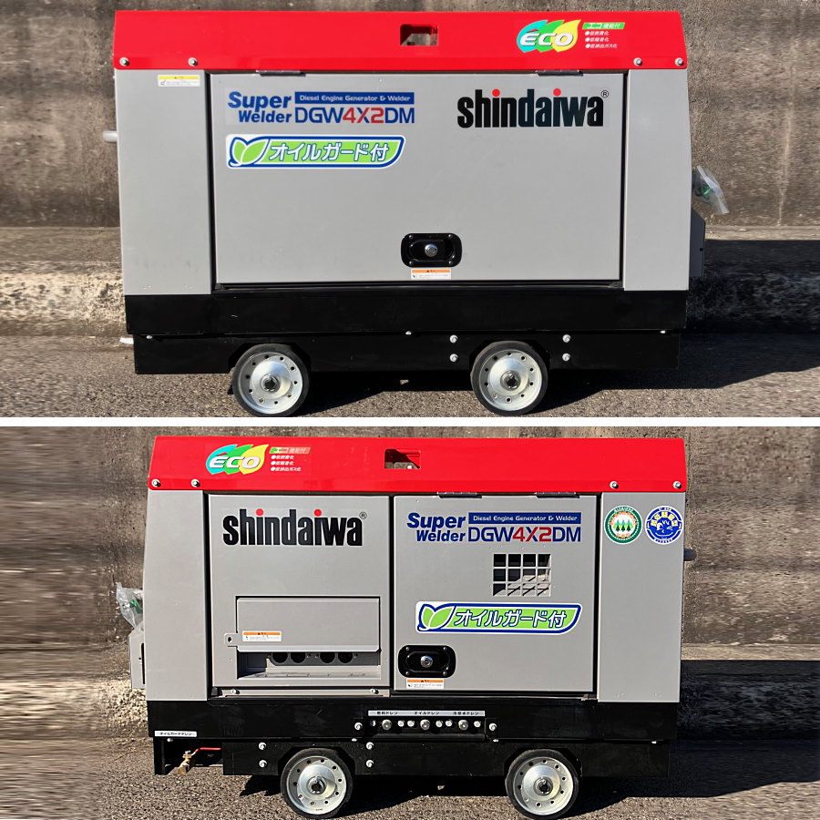 新ダイワ 溶接機兼発電機 DGW4X2DM 買取対応機器2