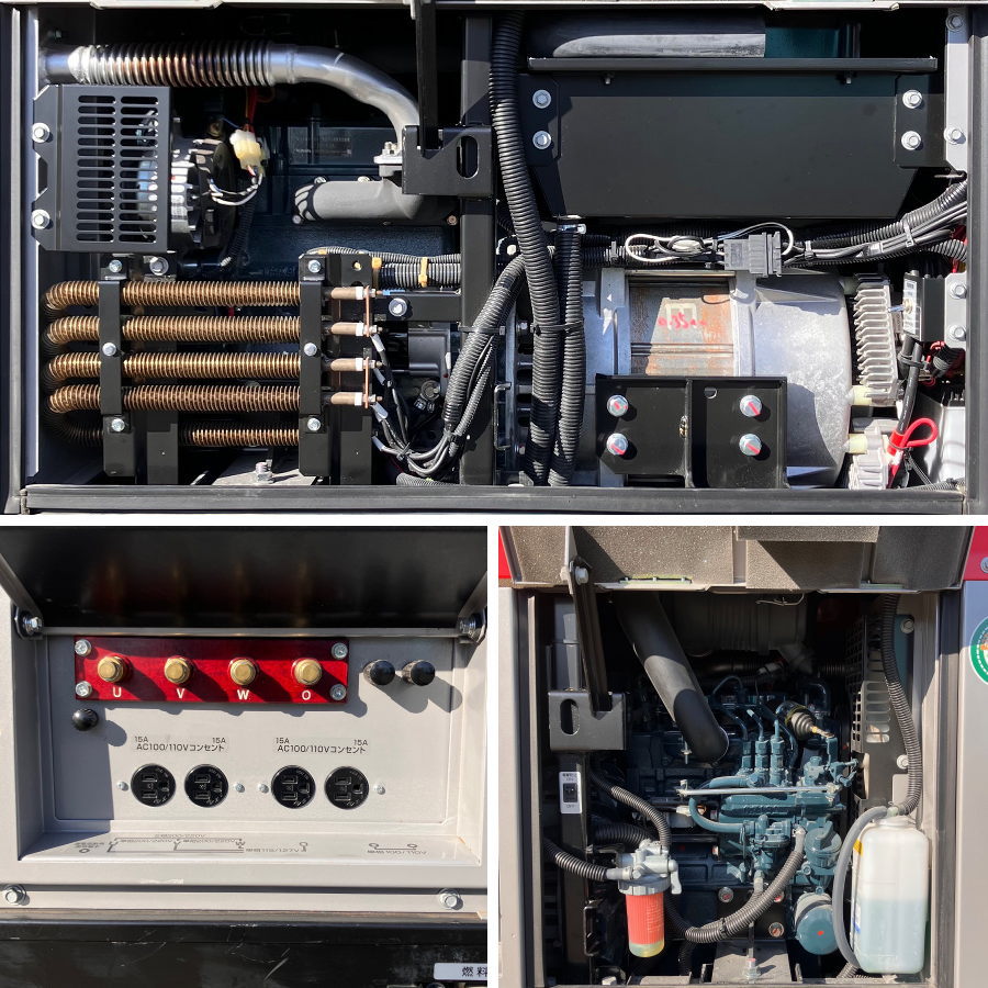 新ダイワ 溶接機兼発電機 DGW4X2DM 買取対応機器3