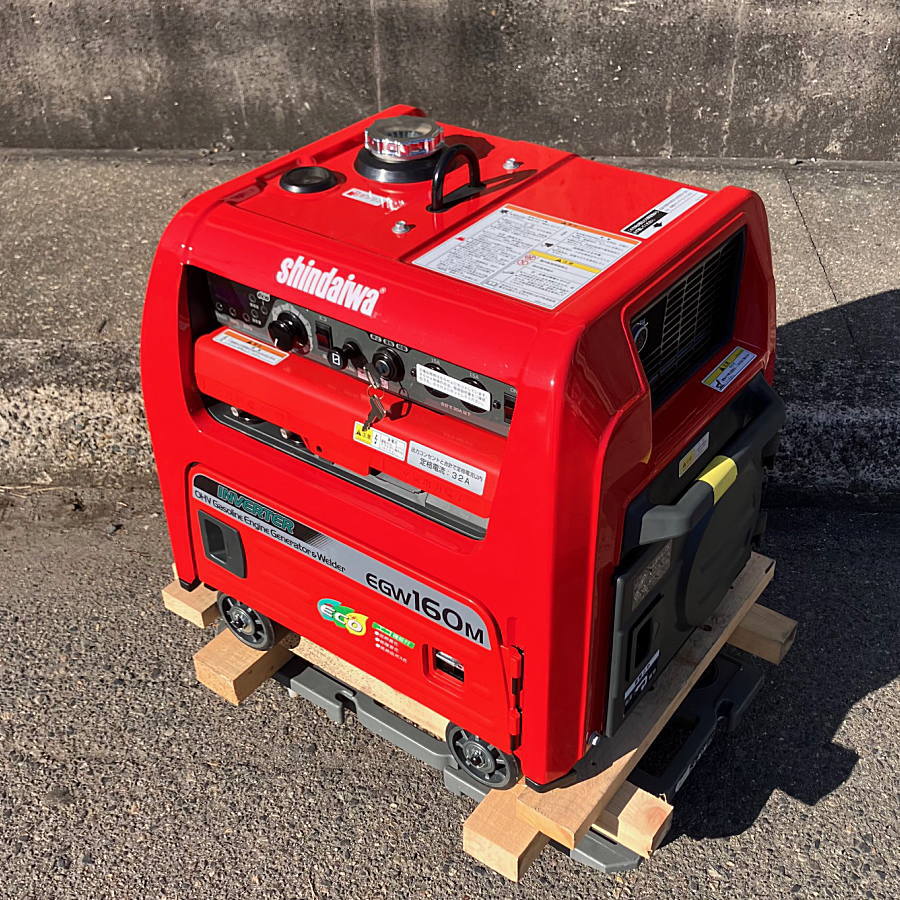 新ダイワ 発電機兼溶接機 EGW160M-I 買取対応機器